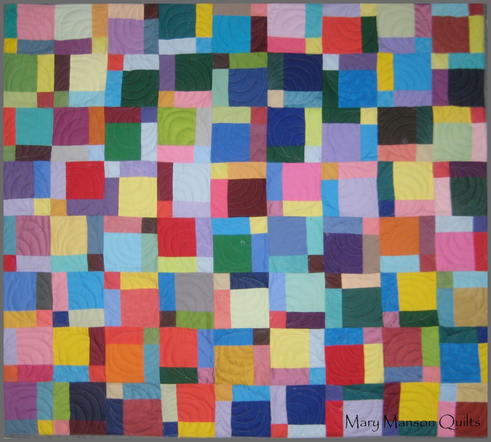 Mary Manson Quilts Bright Swatch Quilt