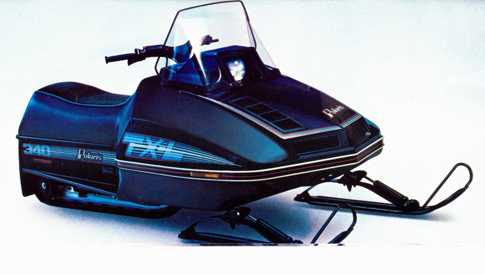 CLASSIC SNOWMOBILES OF THE PAST 1981 POLARIS TXL