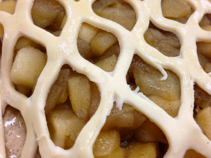 Apple Dartois Lattice Close-Up Apple Dartois Lattice Close-Up