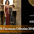 Asim Jofa Raw Silk Charmeuse Collection 2014-2015 | Asim Jofa Formal Wear Embroidered Suits 