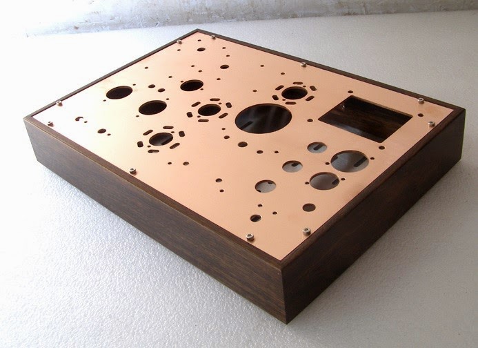 J&K Audio Design Solid Wood Amplifier Chassis