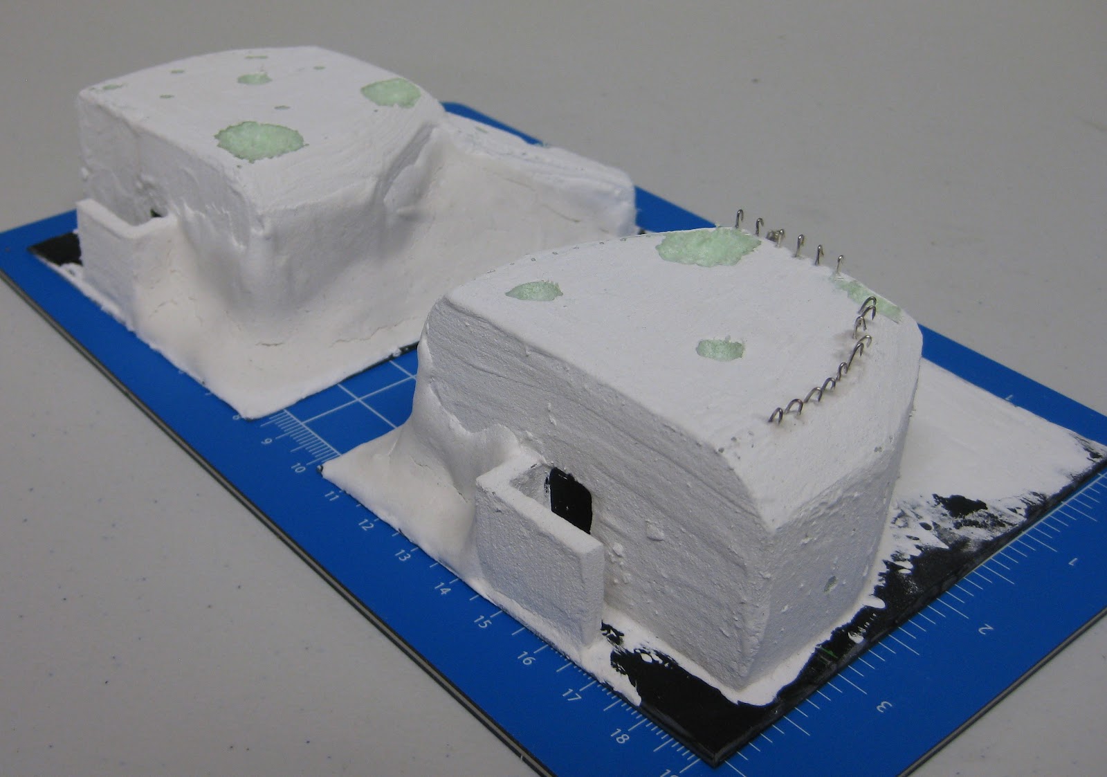 Scott's Wargaming AntiTank Pillbox Bunker 15mm FoW WIP