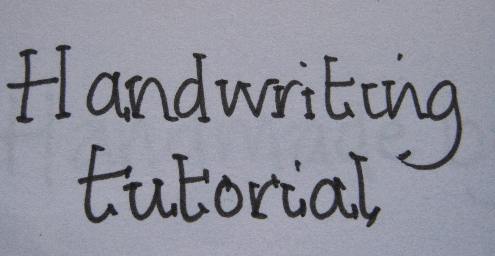 Three Stories High Handwriting fun