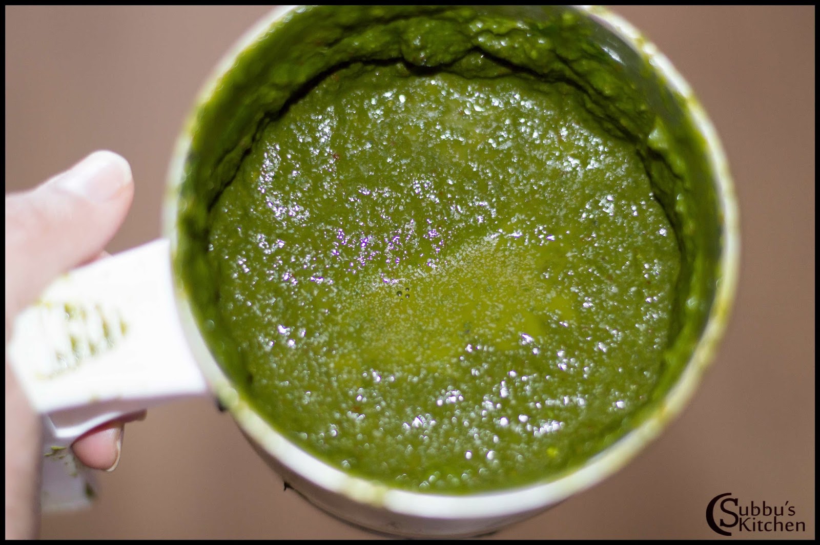 Coriander Leaves Thokku Recipe Kothamalli Thokku Recipe Subbus Kitchen