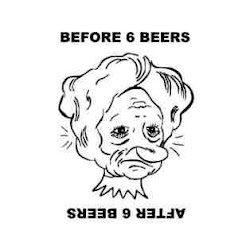 Before and After Beer