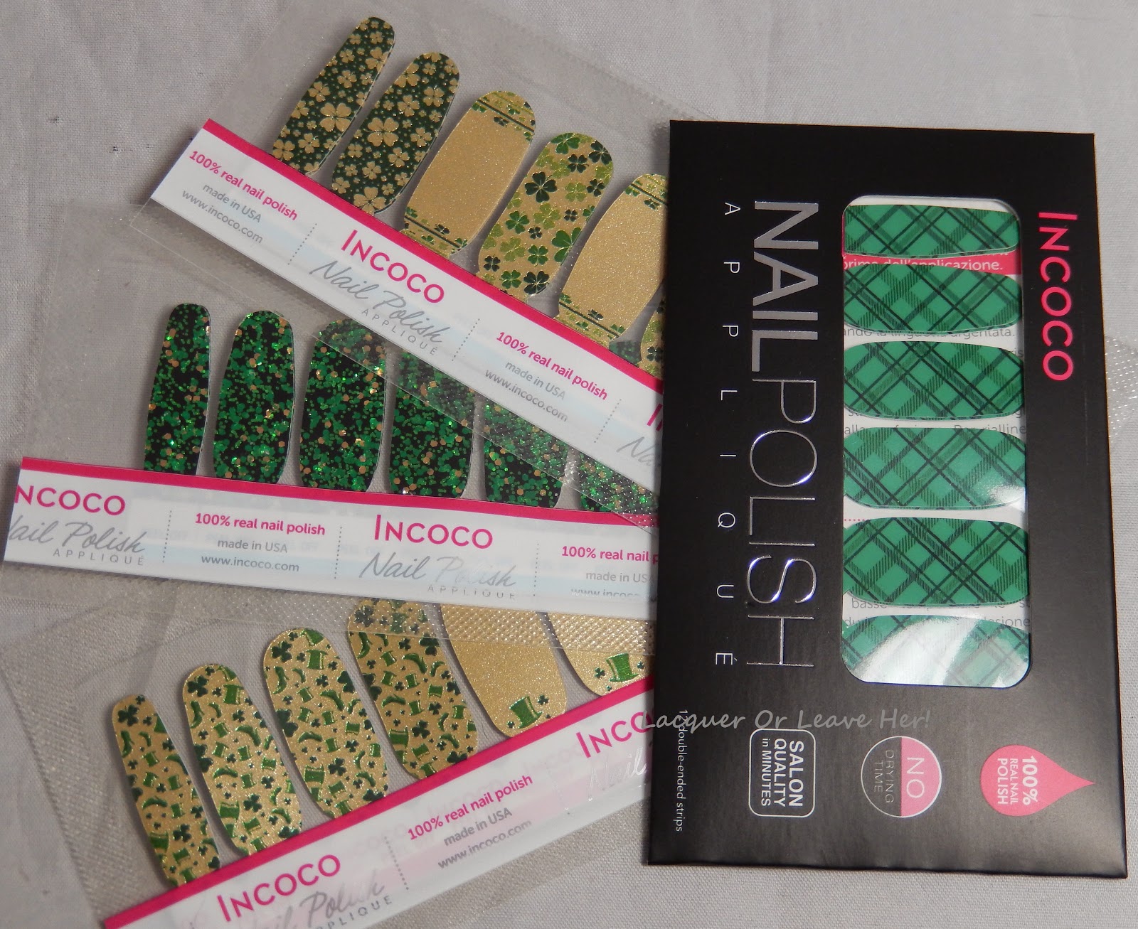 Incoco Catch Me If You Can, Emerald City, Green With Envy and Shamrock Hills Incoco-Catch-Me-If-You-Can-Emerald City-Green-With-Envy-and-Shamrock-Hills