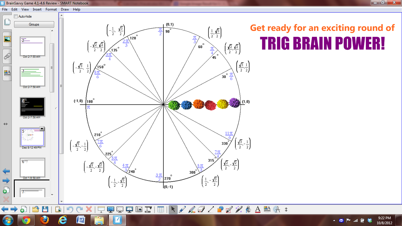 EPSILONDELTA Review Game TRIG BRAIN POWER!