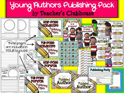 http://www.teacherspayteachers.com/Product/Young-Authors-Publishing-Pack-from-Teachers-Clubhouse-952887