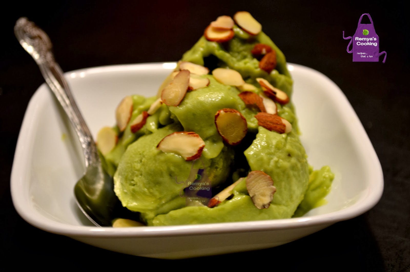 Remya's Baking Easy Avocado Ice cream