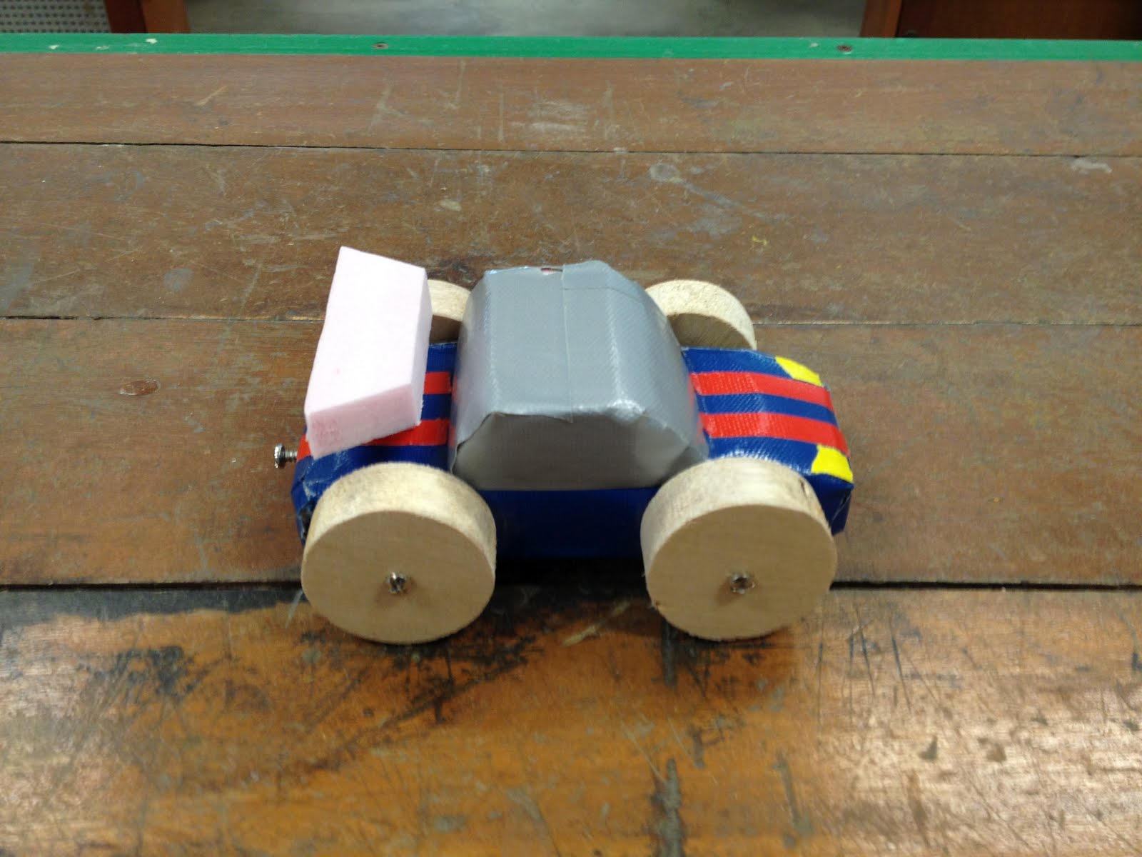 design is everywhere. Design and make a foam toy car