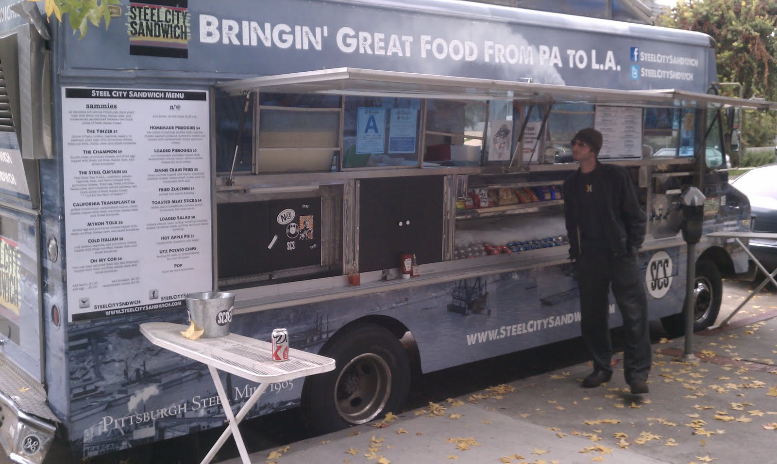 My Food Journey Steel City Sandwich Los Angeles Food Truck