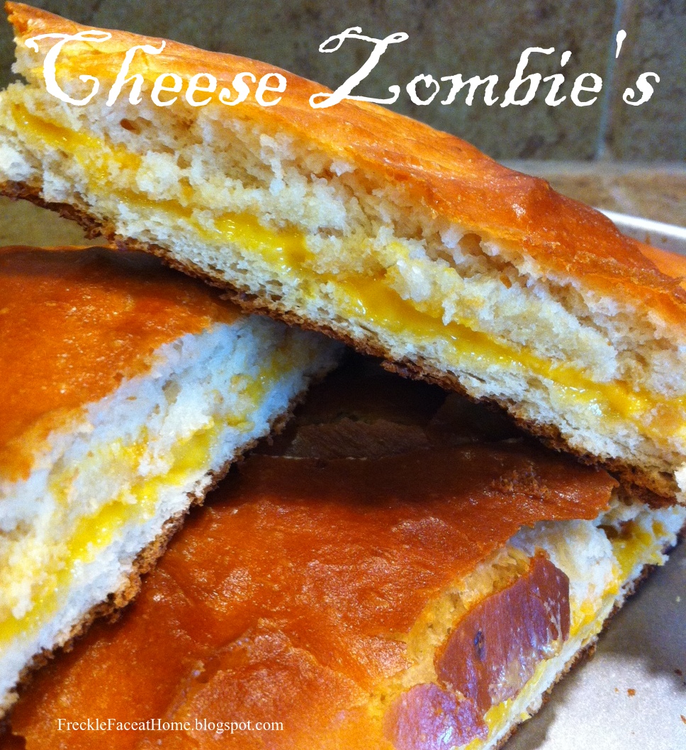 Freckle Face Girl Cheese Zombies {Recipe}
