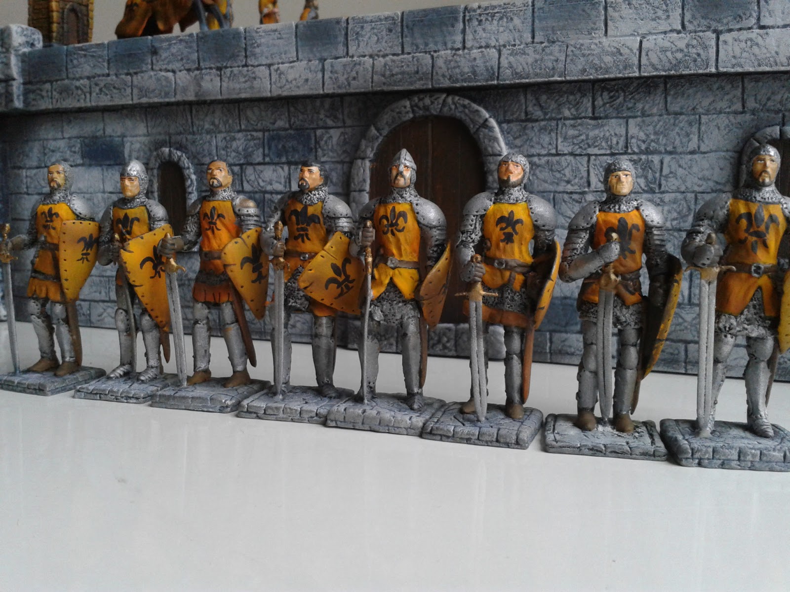 Osmar Andrade Miniaturas: Jogo de Xadrez Medieval