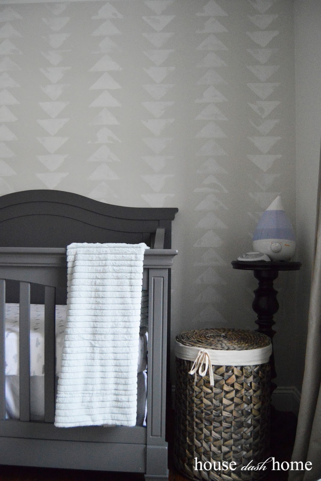 House dash Home The Nursery A Mountain Accent Wall