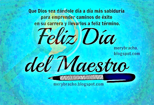Feliz Día del Maestro | Entre Poemas y Vivencias Feliz Día del Maestro | Entre Poemas y Vivencias