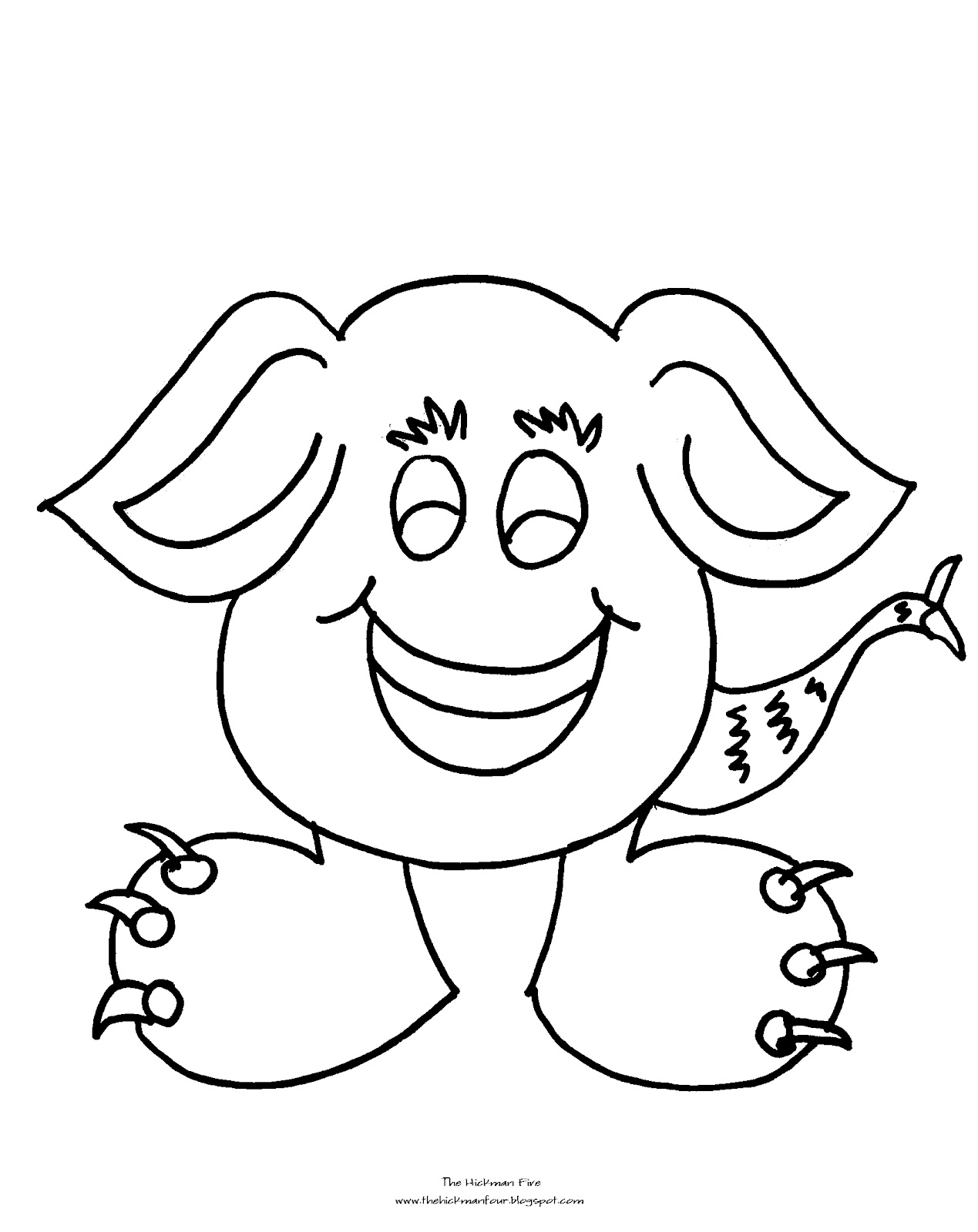 C Coloring Page C Coloring Page