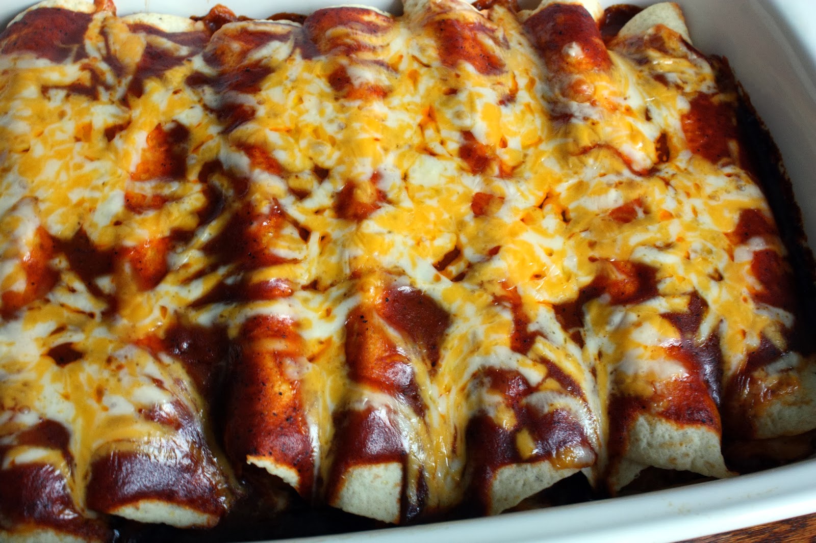 Nanna's Cookbook Chicken and White Bean Enchiladas