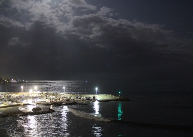 Nocturn , port Costa Blanca.