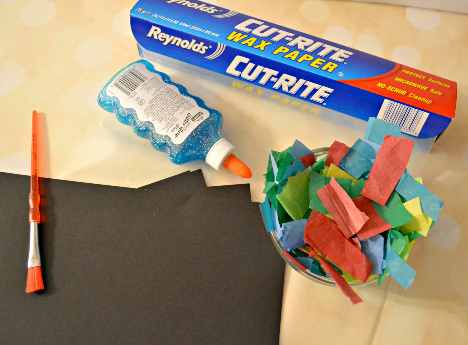 Stained Glass Ornament - Preschool Christmas Craft Idea ...