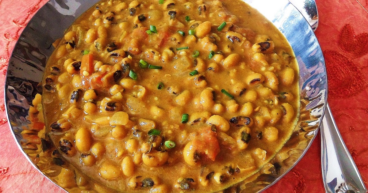 Sage Trifle BlackEyed Pea Curry (Lobia Tariwaala)