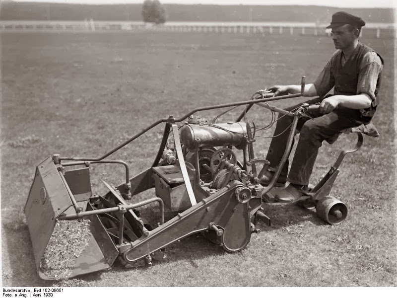LAWN MOWERS MAKETH THE LAWN The Garden of Eaden