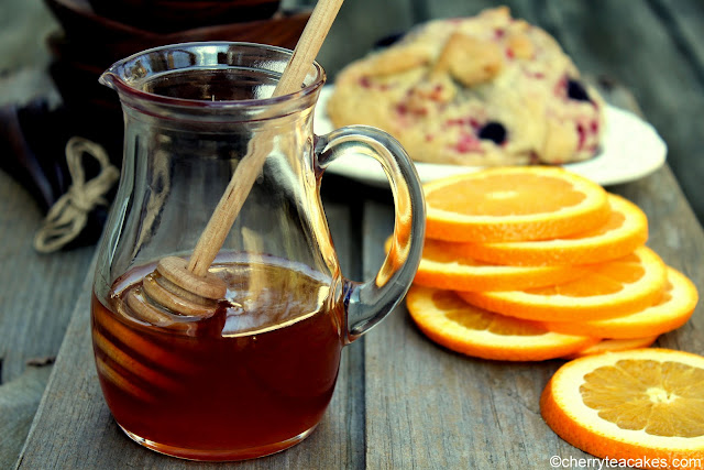 Orange Honey recipe from cherryteacakes.com
