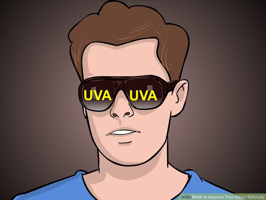 Wear sunglasses. Like smoking, too much exposure to ultraviolet light can lead to macular degeneration and cataracts.