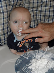 Dad Feeding Me Whip Cream