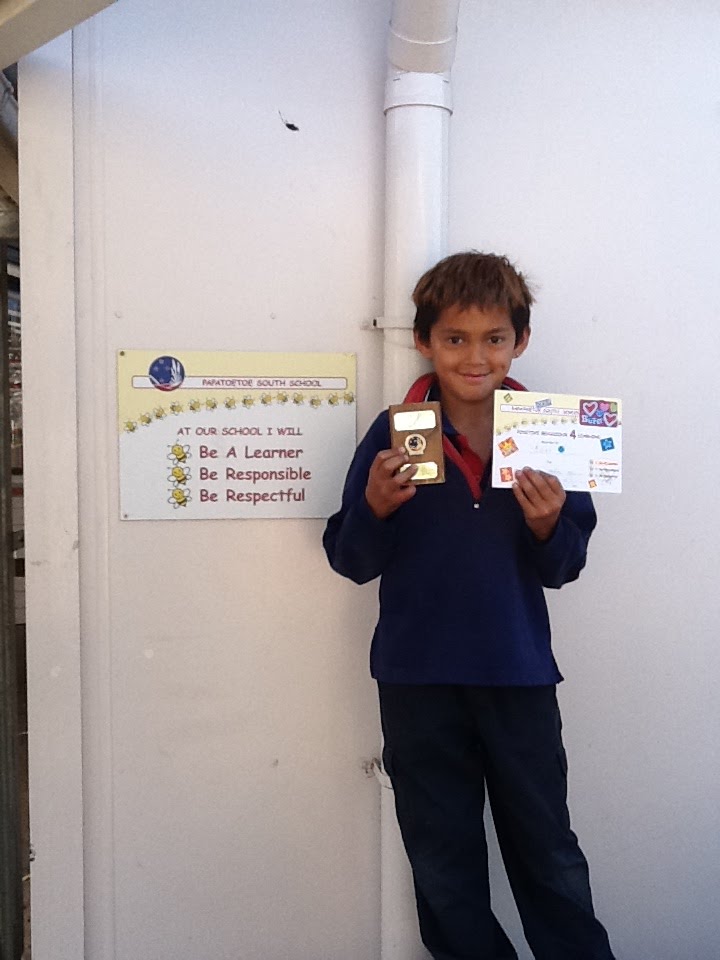 Well Done to Elias! Star pupil for Week 9!
