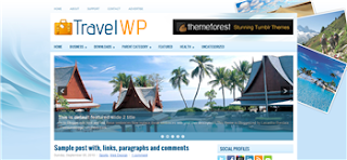 TravelWP Blogger Template