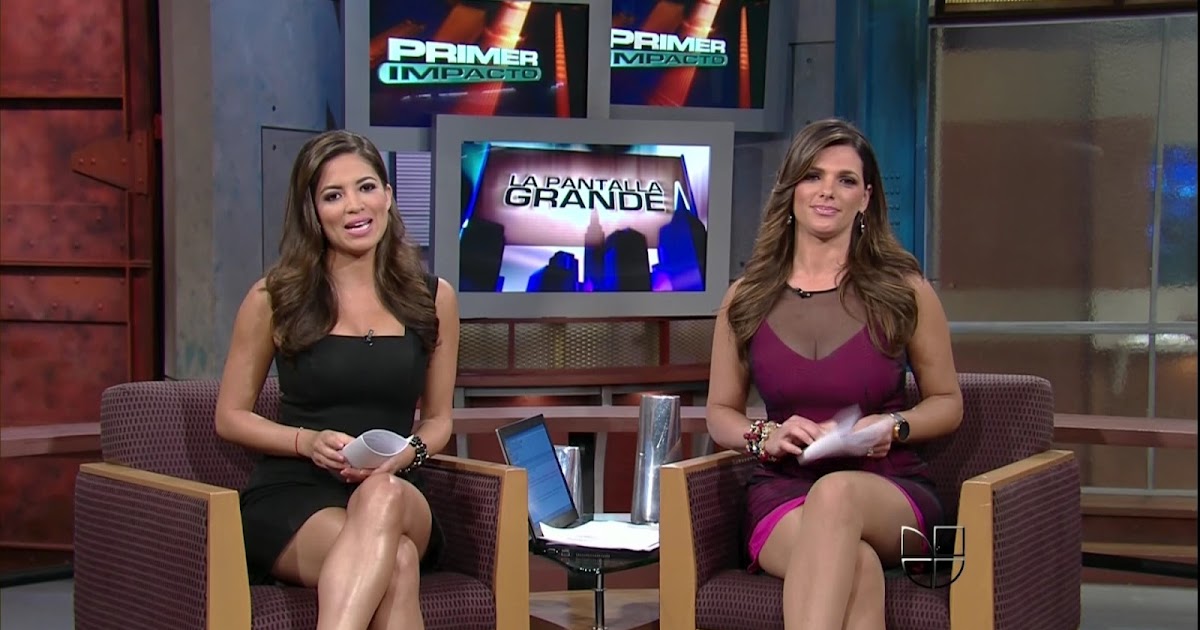 Sedxy Primer Impacto anchors Pamela Silva Conde and Barbara Bermudo