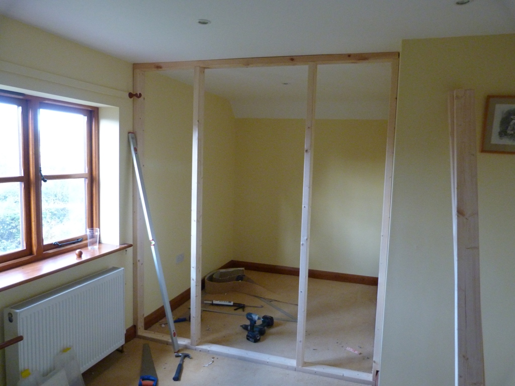 Sawdust In My Socks Building A Stud Wall Step By Step