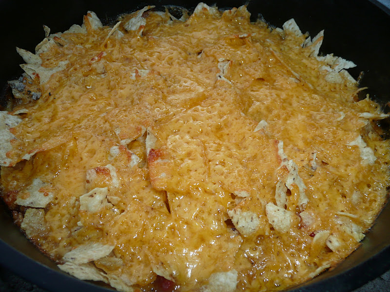 Everyday Dutch Oven Nacho Chicken Casserole