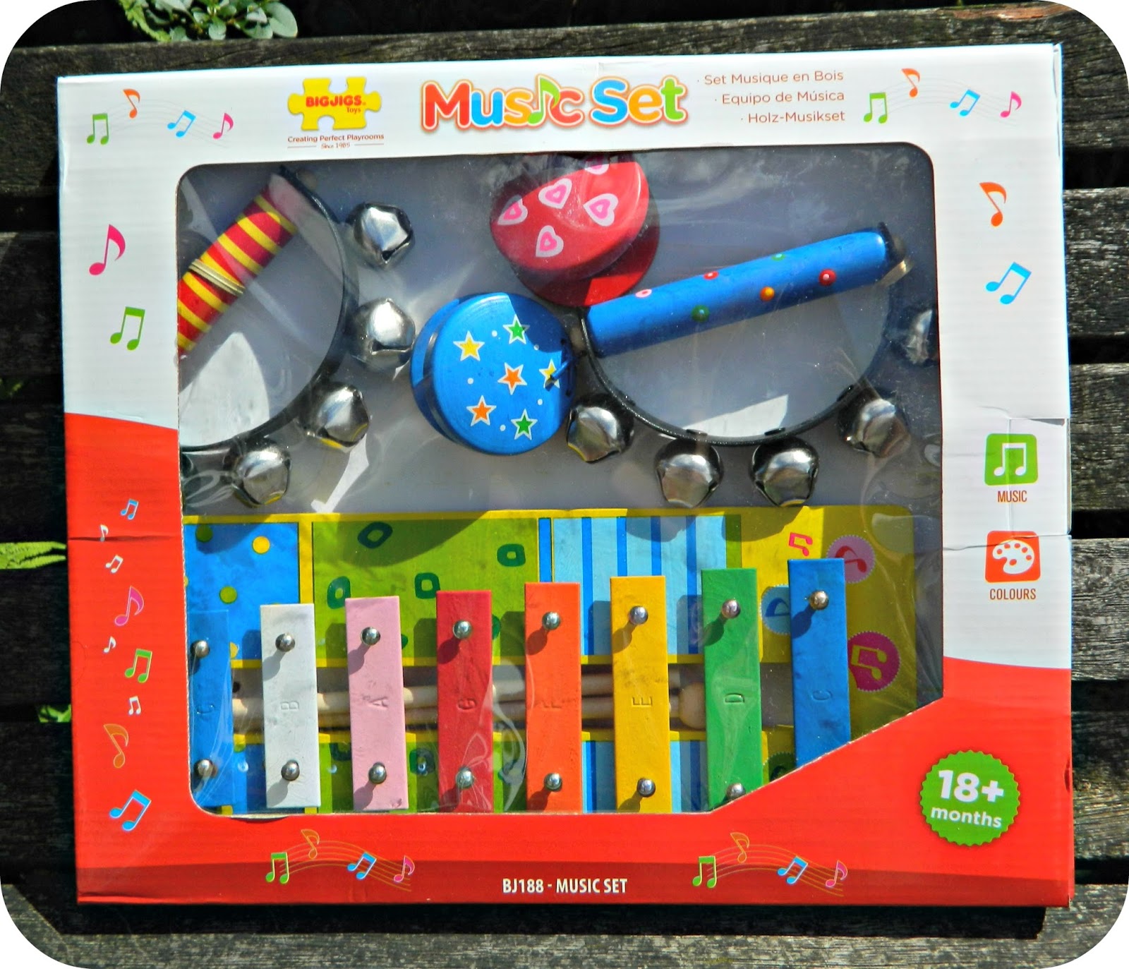Bigjigs Music Set for a Musical Little Miss Red Rose Mummy