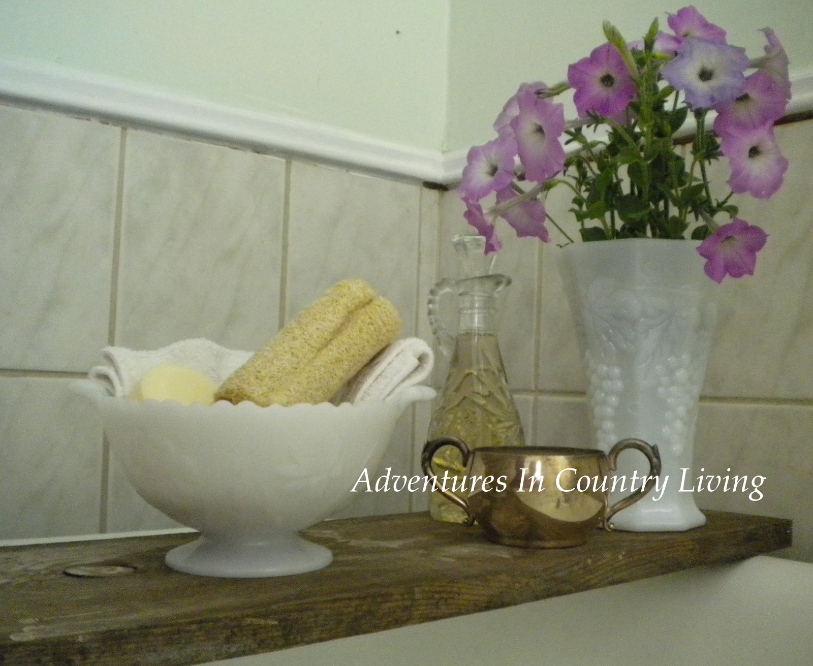 country style bathroom Farmhouse style is comfortable and does not have to cost a small 