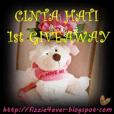 Cinta Hati 1st Giveaway