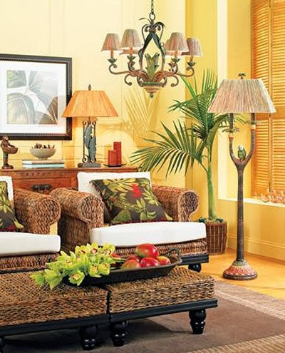tropical decor island decorating plantation living hawaiian interior theme beach bedrooms themerooms coastal furniture rooms bedroom bamboo bedding classic nice