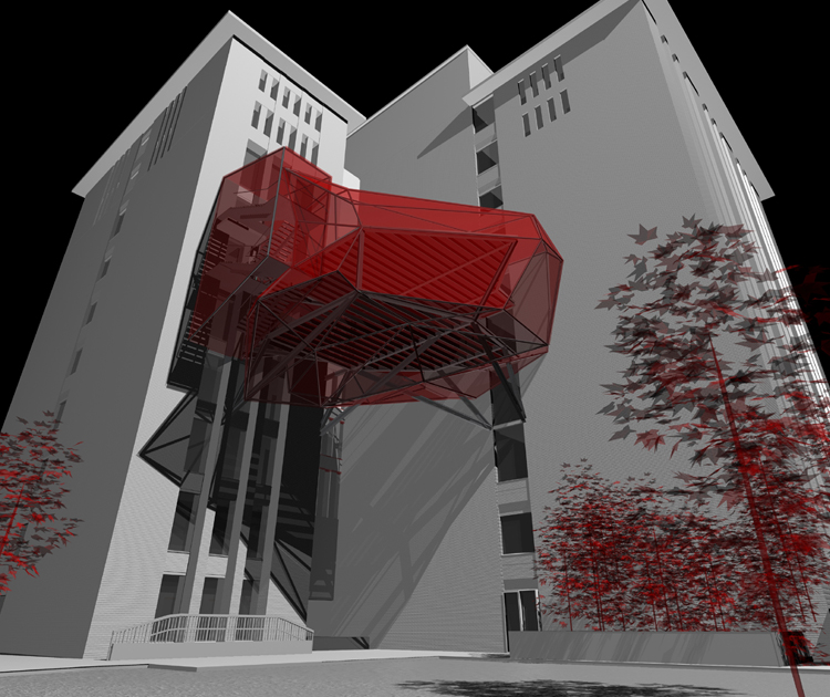 Parasite architecture thesis image