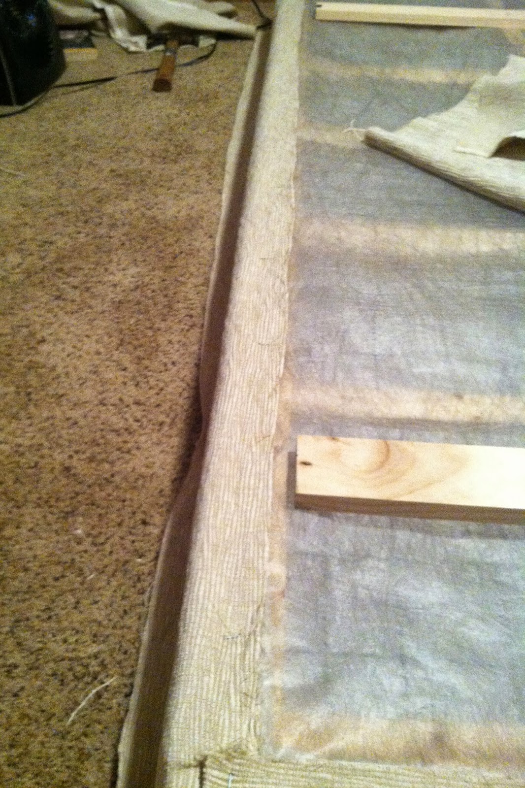 DIY Why Spend More DIY upholstered box spring