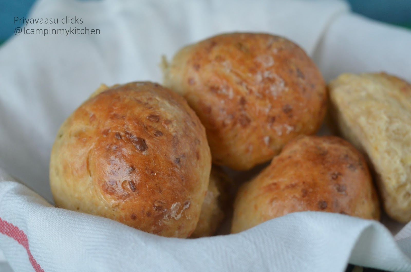 No Knead Cheddar Garlic Rolls, Fire Up Your Oven, Day 16 I Camp in my