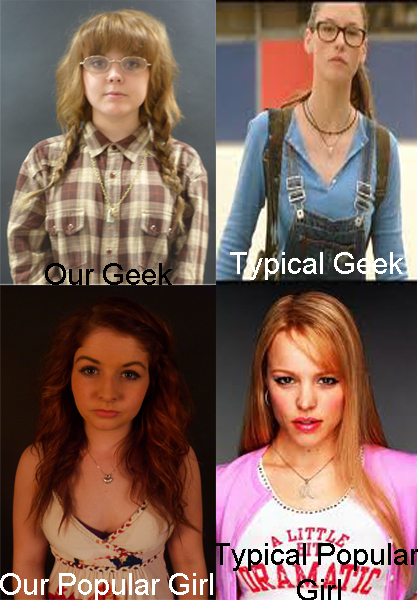teen geek girls Breast examination point power self