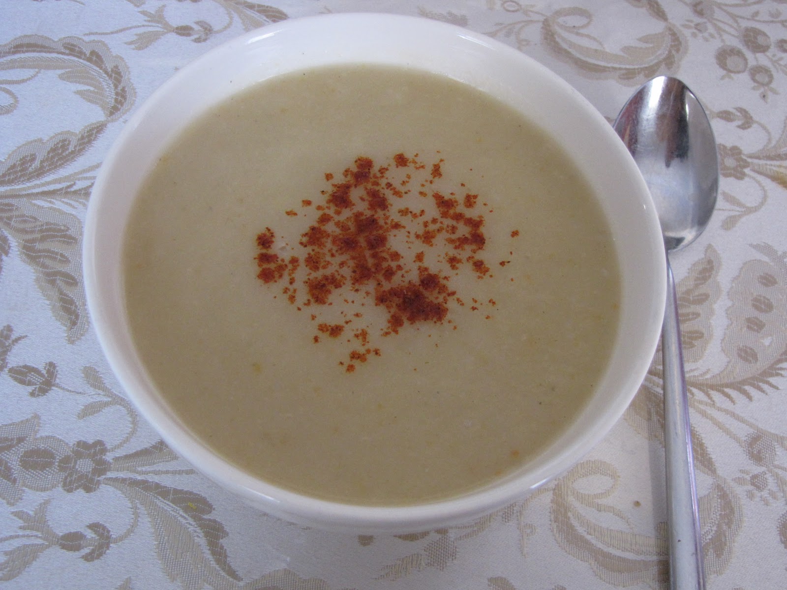 Jerusalem Artichoke and Leek Soup