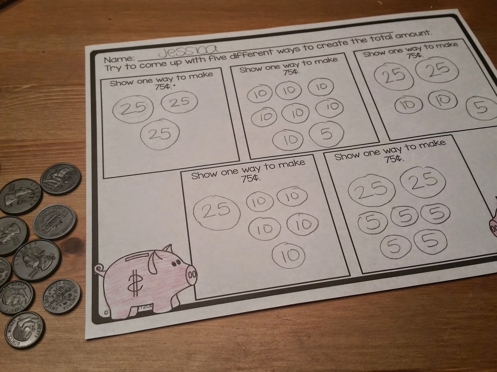 Second Grade Nest: Money, Money, Money, Moneyyyyy