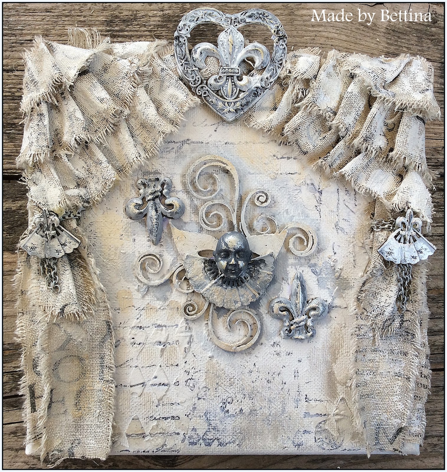 ScrapUnlimited Canvas met gesso