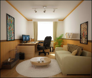 gambar desain ruang kerja minimalis foto ruang kamar kerja