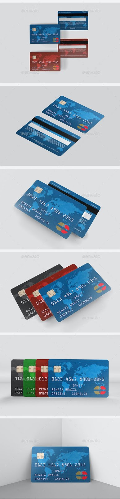 Credit Debit Card Mockup 25488294 2 Credit Debit Card Mockup 25488294 Free Download