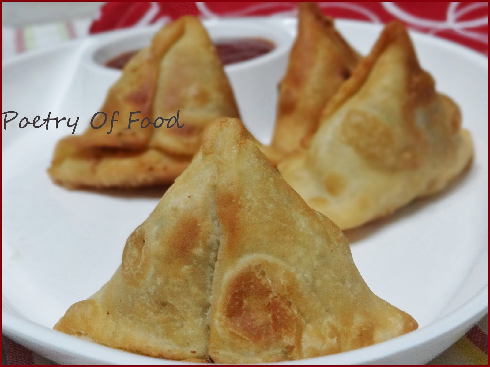 Poetry of Food Alu Fulcopir Singara.....!! Samosa With Potato and