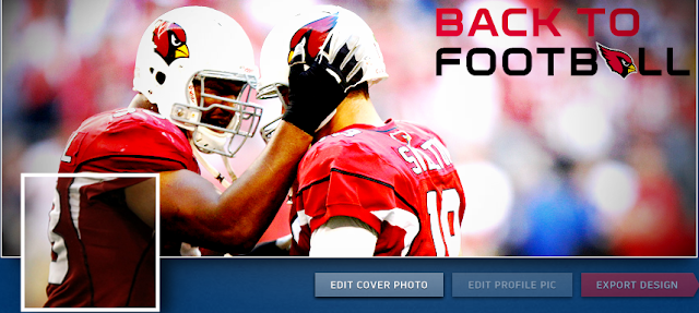 Création Cover Photo generator NFL