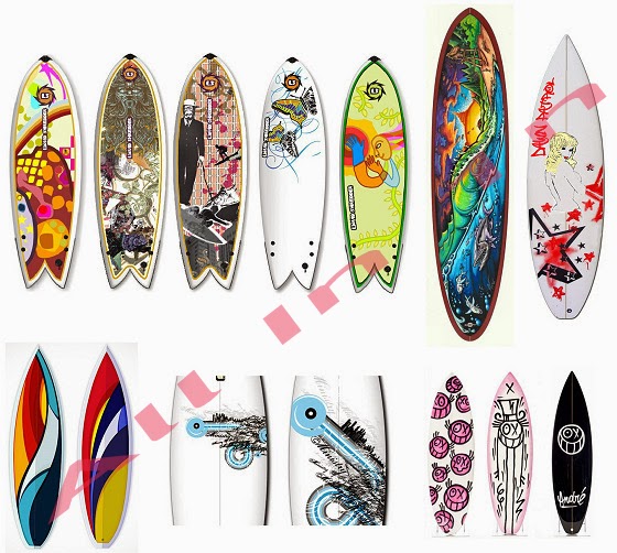 Surfboard Designs And Graphic With My Journey