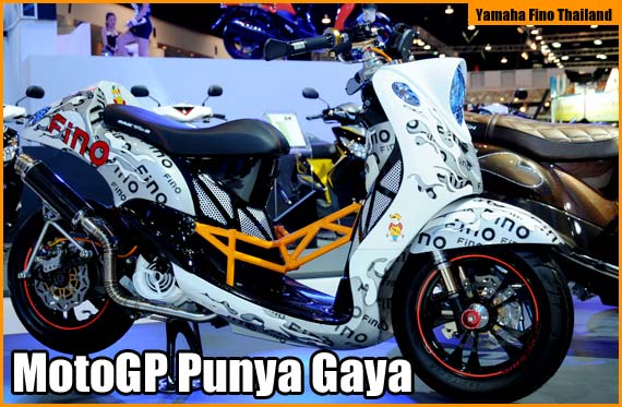 Modifikasi Yamaha Fino Thai Look Modifikasi Yamaha Fino Thai Look